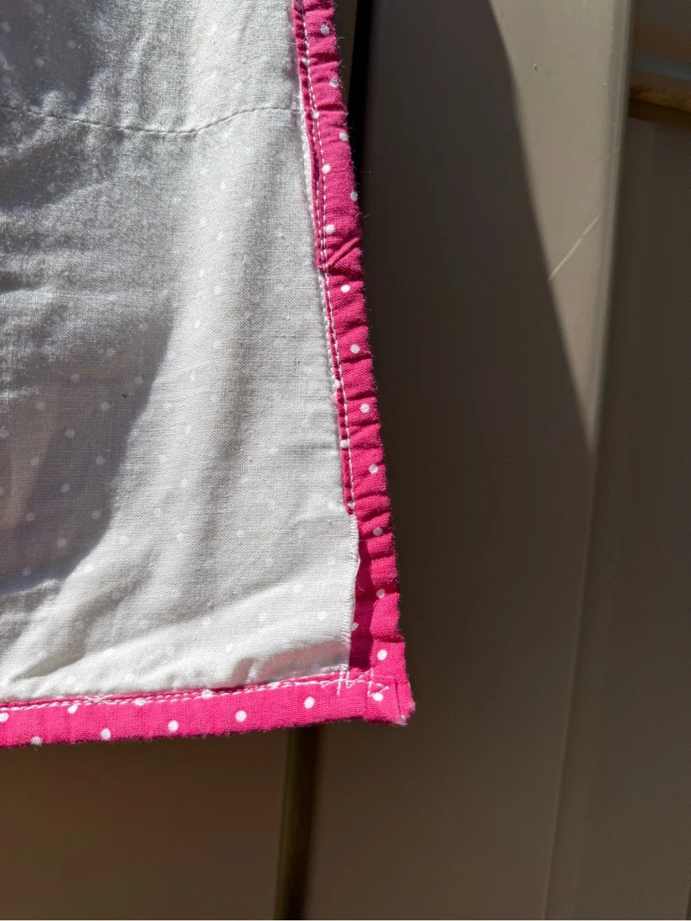 Vintage-Inspired Cozy “Avery Rose Quilt Baby or Throw Blanket In Pinks and Gray